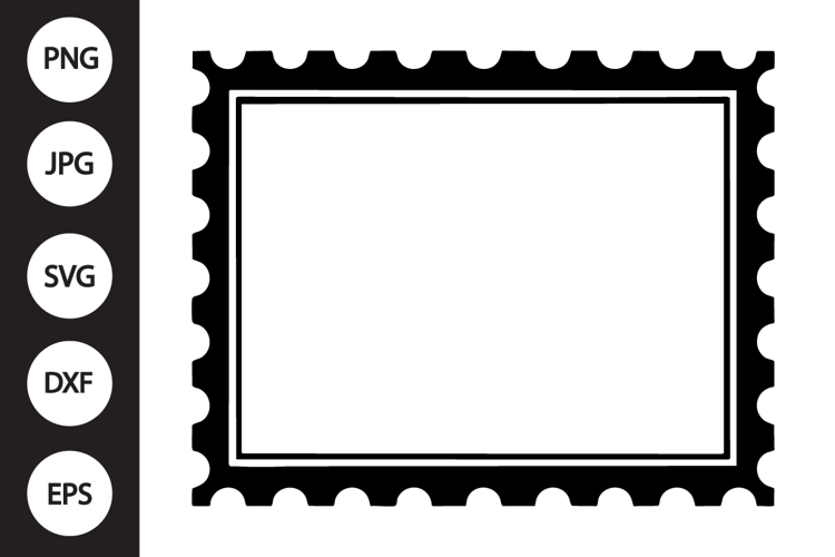 Postal Stamp SVG