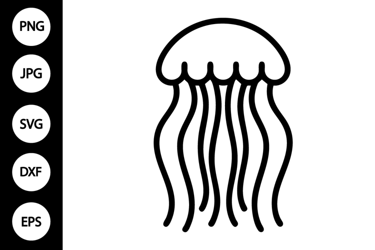 Jellyfish Svg Image 13