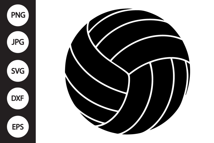 Volleyball Silhouette Image 3