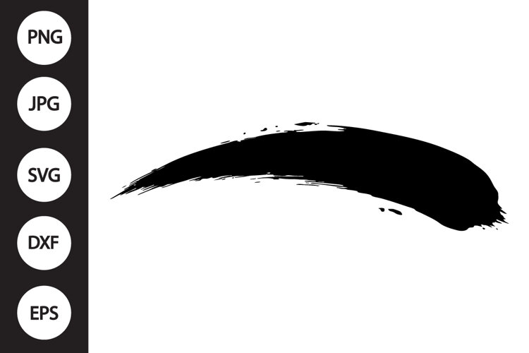 Brush Stroke SVG example image 1