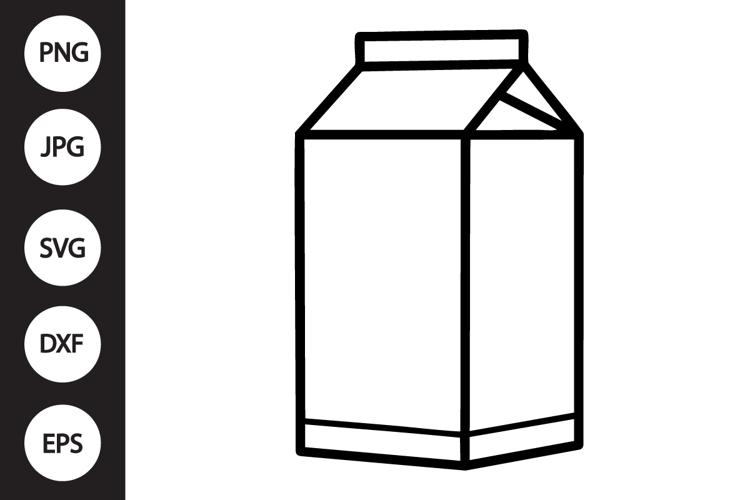 Milk Carton Clipart Image 3
