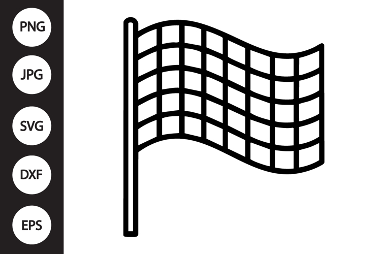Checkered Flag Svg Image 19