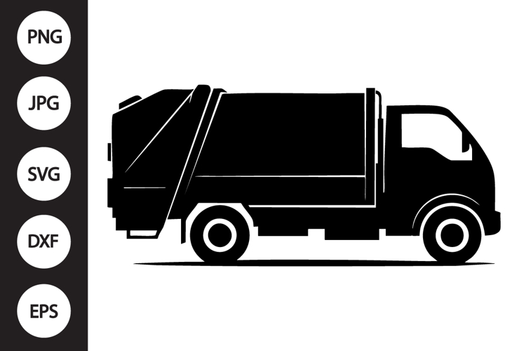 Truck Silhouette Image 2