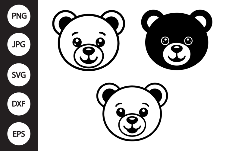 Bear Silhouette SVGs Image 15