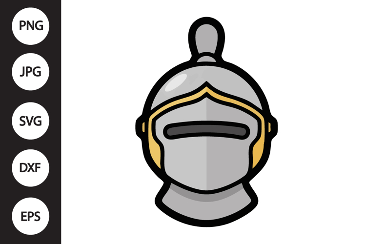Knight Helmet SVG