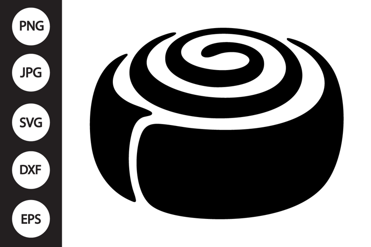 Cinnamon Roll Clipart Image 2