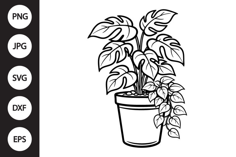 Potted Plant Clipart Image 4