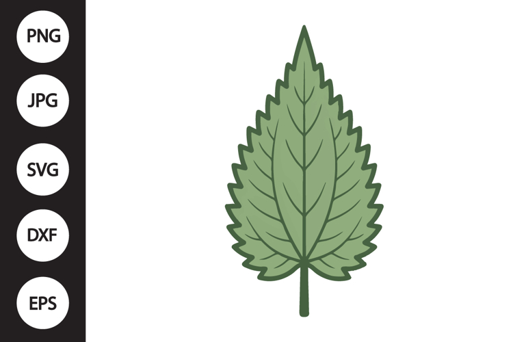 Nettle Leaf SVG example image 1