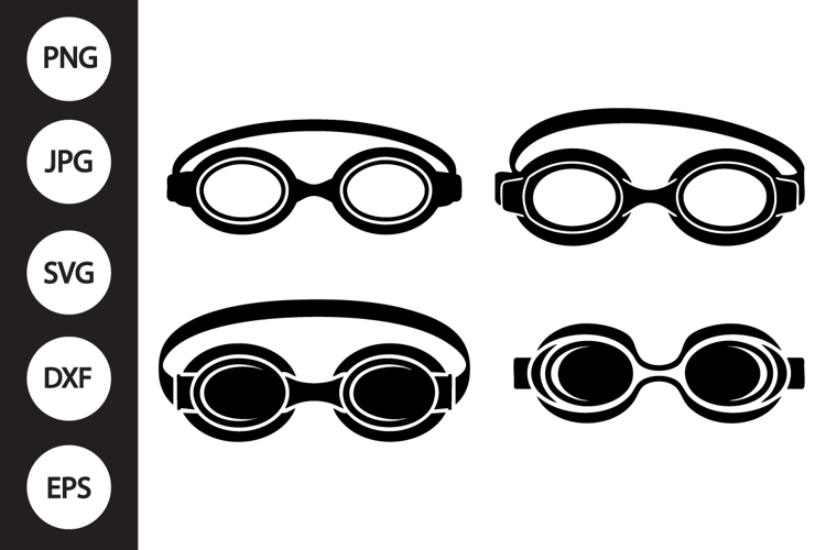 Swimming Goggles SVG, Swimming Goggles Clipart