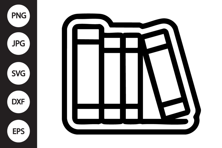 Bookshelf Clipart Image 5