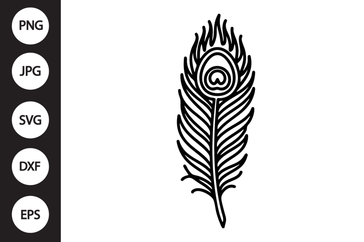 Peacock Feather SVG