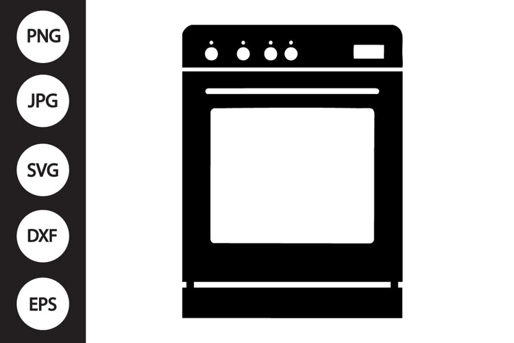 Oven SVG example image 1