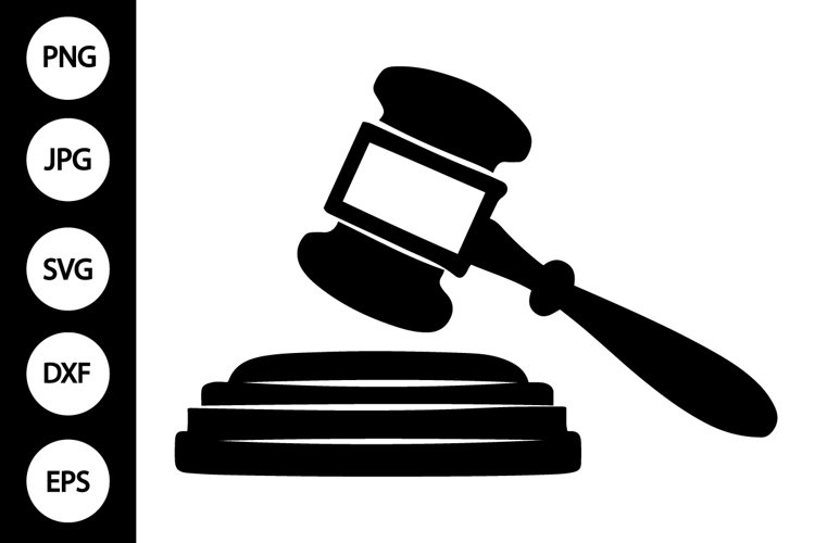 Gavel Court Judge SVG (4487007)