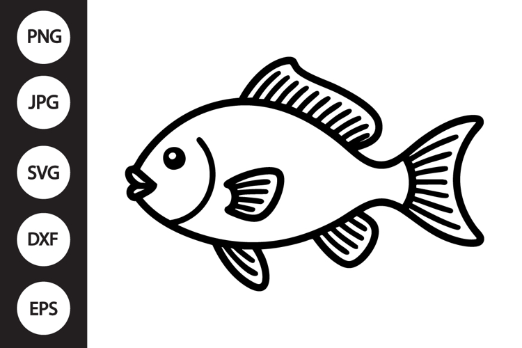 Fish Silhouette Svg Image 2