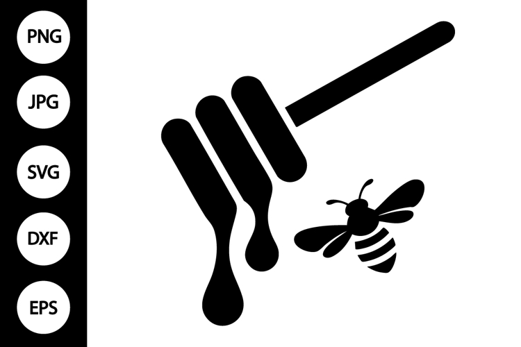 Honey Bee Silhouette Image 24