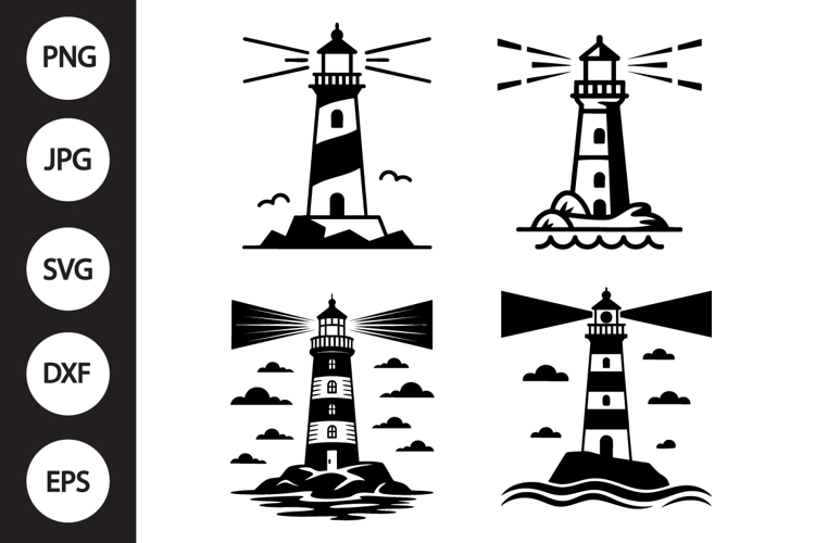 Lighthouse Vector Image 2