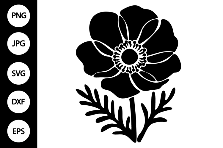 Flower Silhouette Image 7