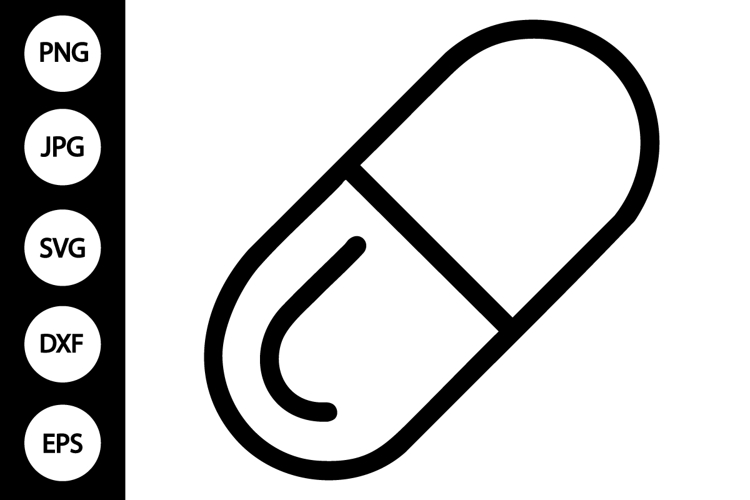 Medicine Pill SVG