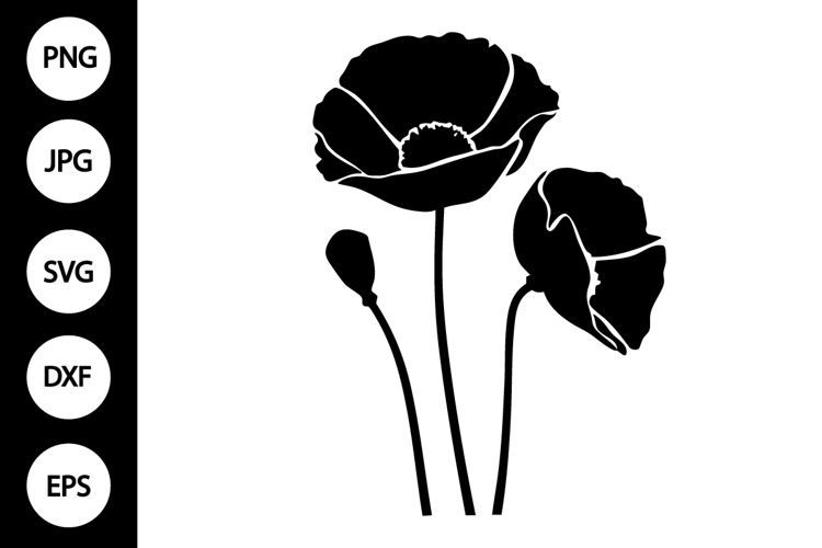 Flower Silhouette Image 7