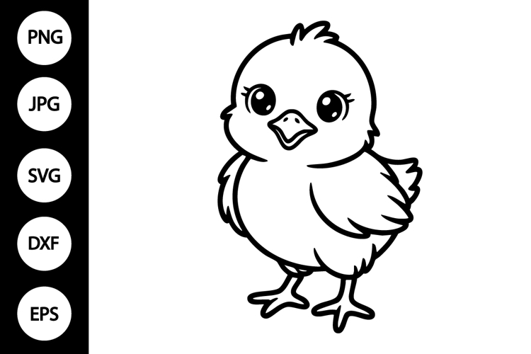 Chick Svg Image 15