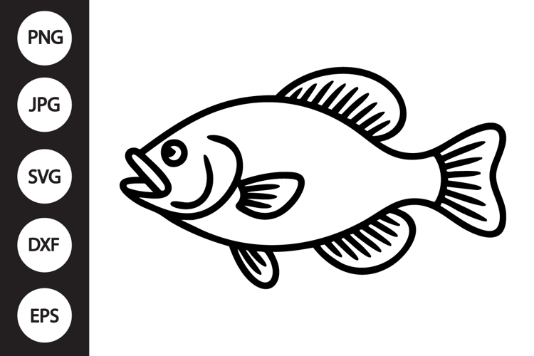 Crappie Svg Image 4