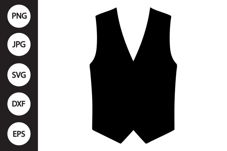 Waistcoat SVG example image 1