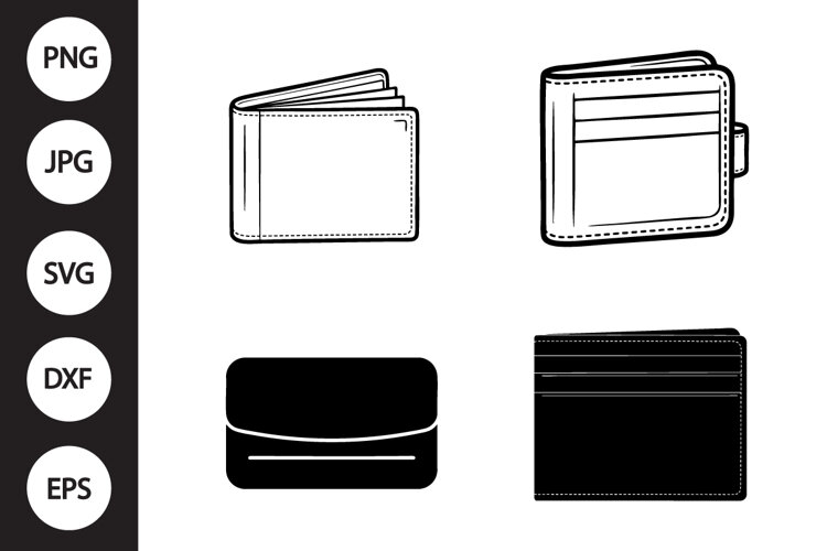 Wallet SVG, Wallet Clipart example image 1
