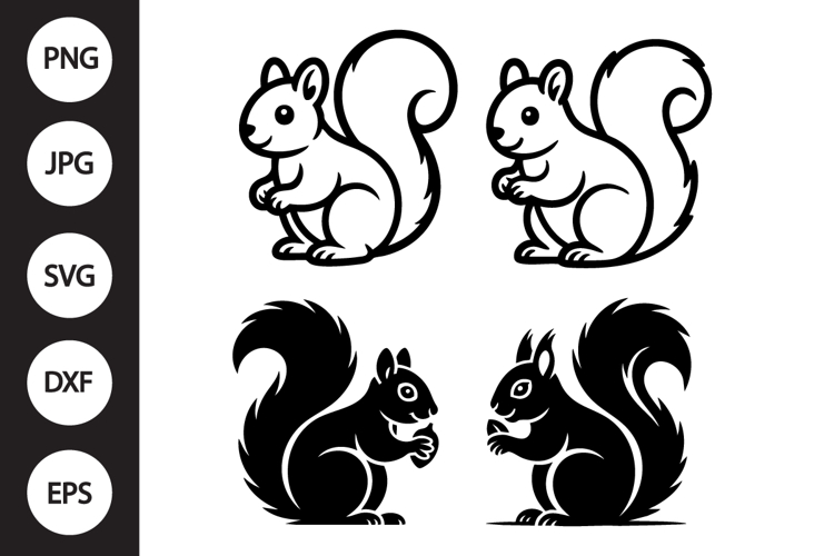 Squirrel Clipart Image 4