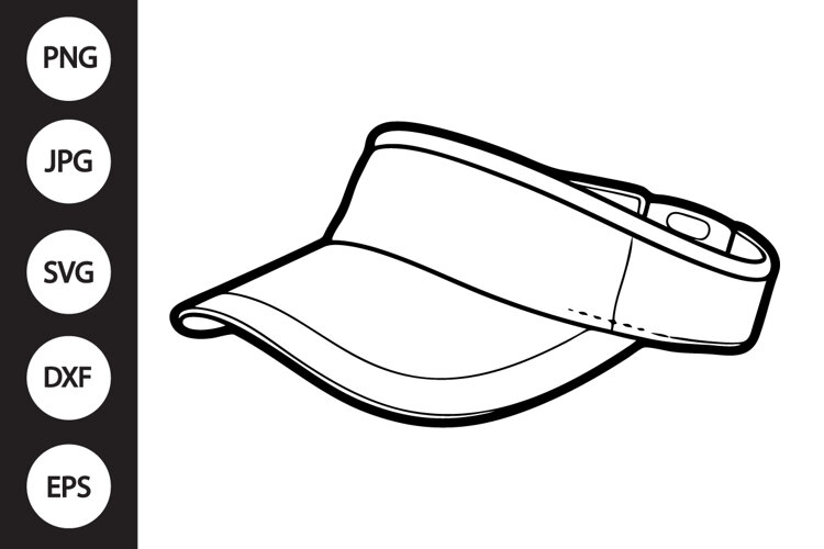 Sun Visor SVG example image 1