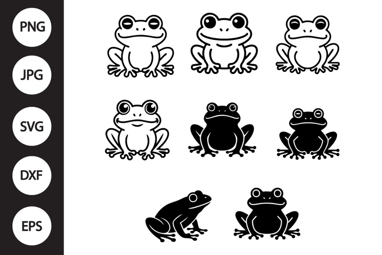 Frog Vector Image 6