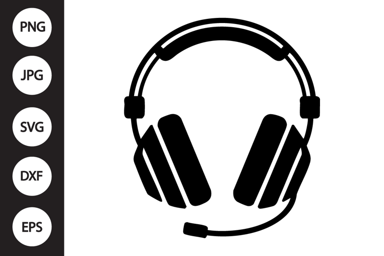 Headset Clipart Image 3