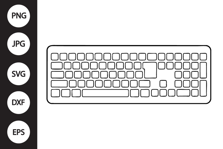 Keyboard SVG example image 1
