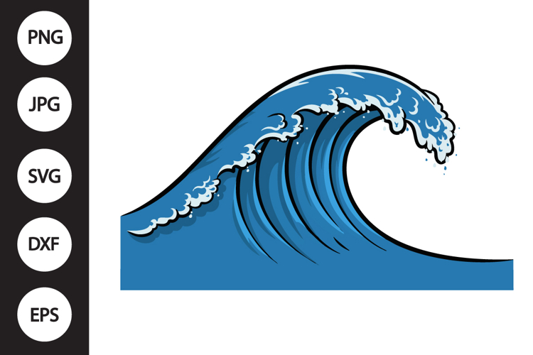 Ocean Wave Clipart Image 5
