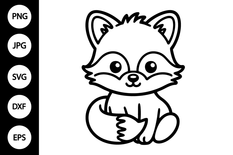 Fox Outline Image 5