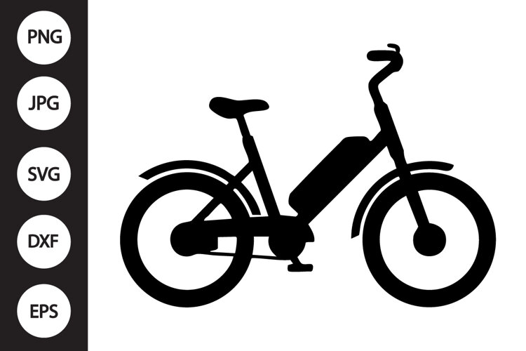 E-bike SVG example image 1