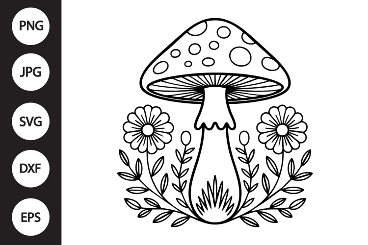 Mushroom Svg Image 7