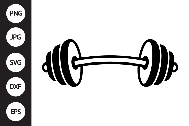 Barbell Silhouette Image 5