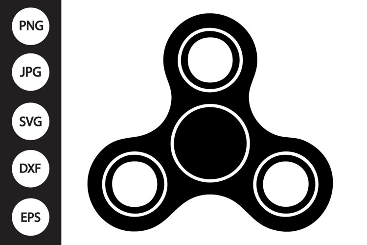 Fidget Spinner SVG example image 1