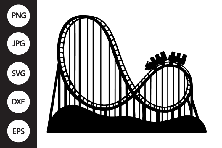 Roller Coaster Clipart Image 3