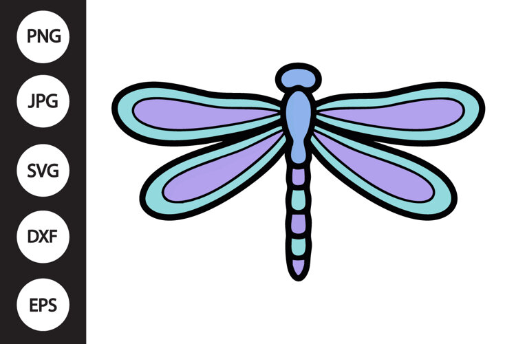 Dragonfly SVG example image 1