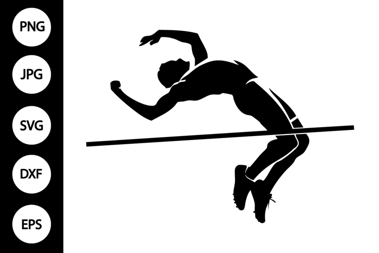 High Jump SVG