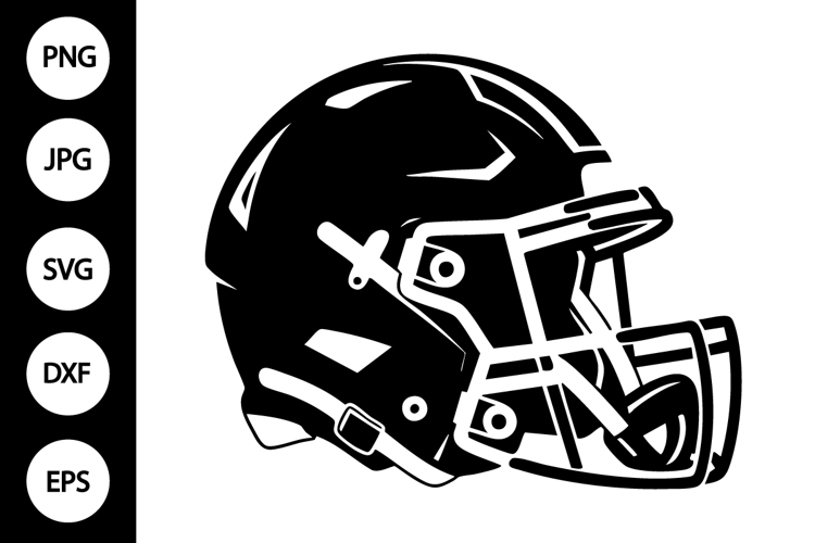 Football Helmet SVG