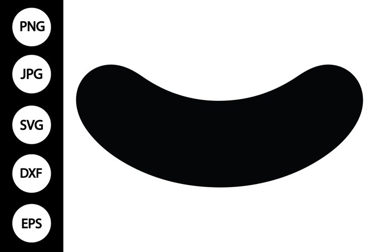 Silhouette Sausage SVG example image 1