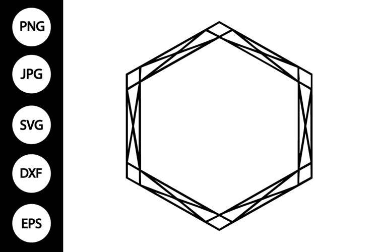 Hexagon Clipart Image 23