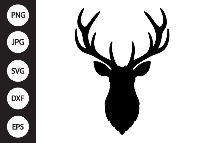 deer head clipart Image 3