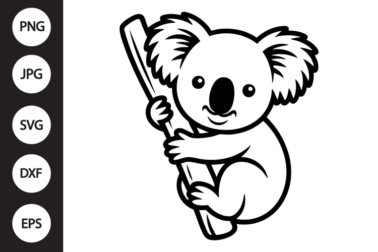 Koala Svg Image 17