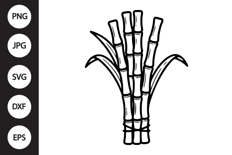 Sugarcane SVG