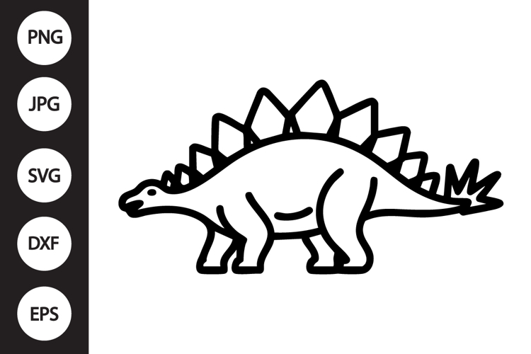 Stegosaurus Clipart Image 5