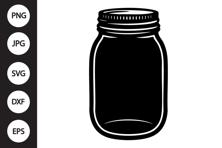 Mason Jar Clipart Image 2