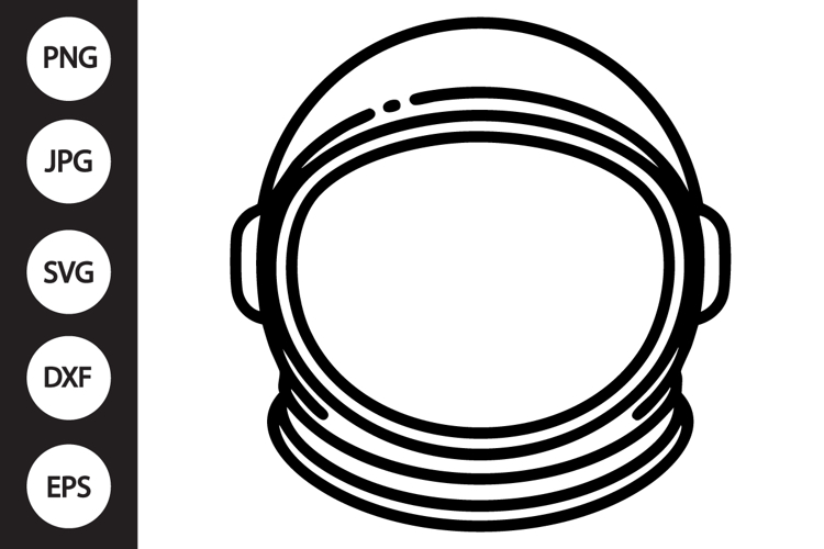 Astronaut Helmet Svg  Image 2